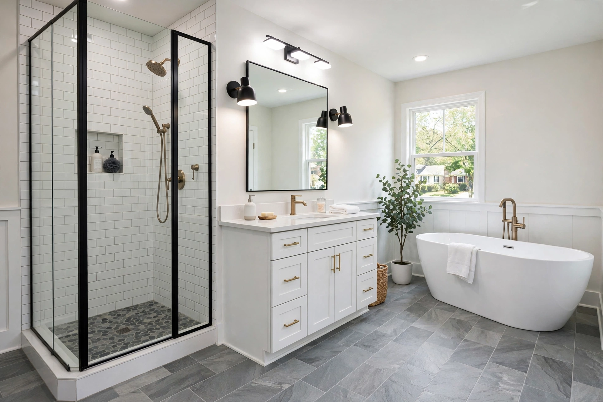 Bathroom LVT Flooring in Bowie, MD by Bowie LVT Flooring Company