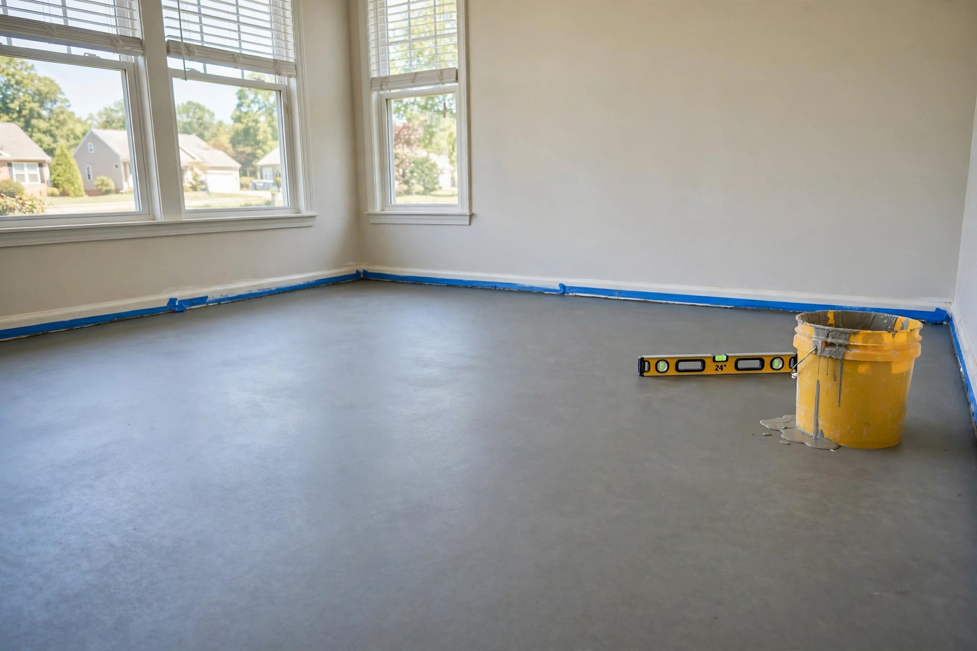 Subfloor Preparation and Leveling in Bowie, MD by Bowie LVT Flooring Company